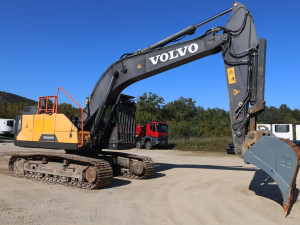 Bager Volvo EC220EL Kamera Klima Hammerline Quickchange