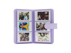 Kožni album za slike FUJIFILM INSTAX pastel ljubičasti