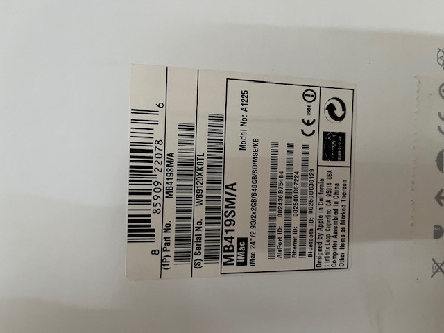 iMac apple 24 065 525 511