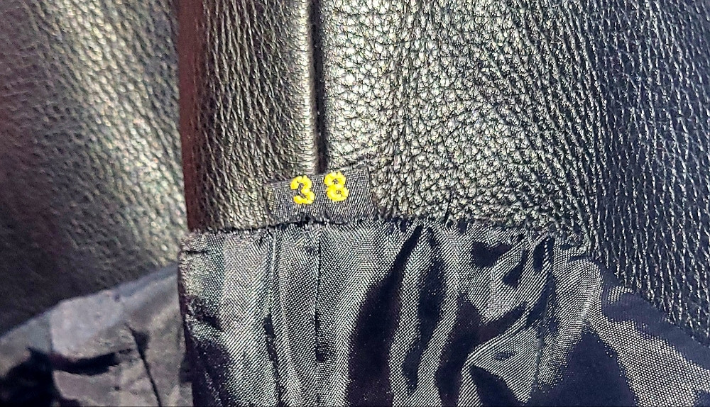Hlače za motor kožne tregerima kožne 38 broj