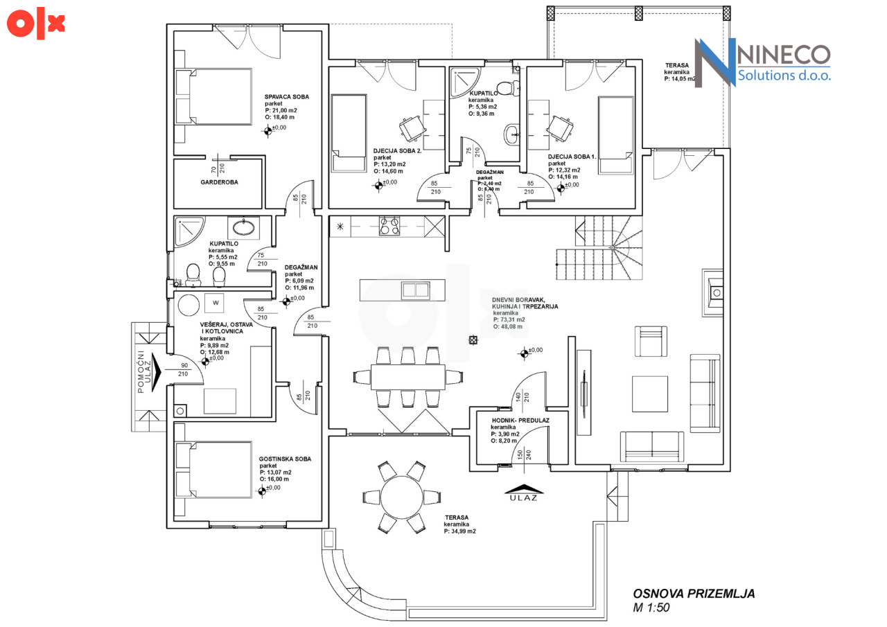 KUĆA I POMOĆNI OBJEKAT - SRBAC - 370 m2 + 58 m2 (AKCIJSKA CIJENA) 17