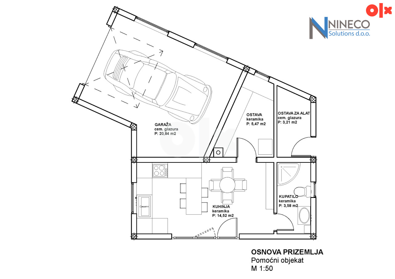 KUĆA I POMOĆNI OBJEKAT - SRBAC - 370 m2 + 58 m2 (AKCIJSKA CIJENA) 20