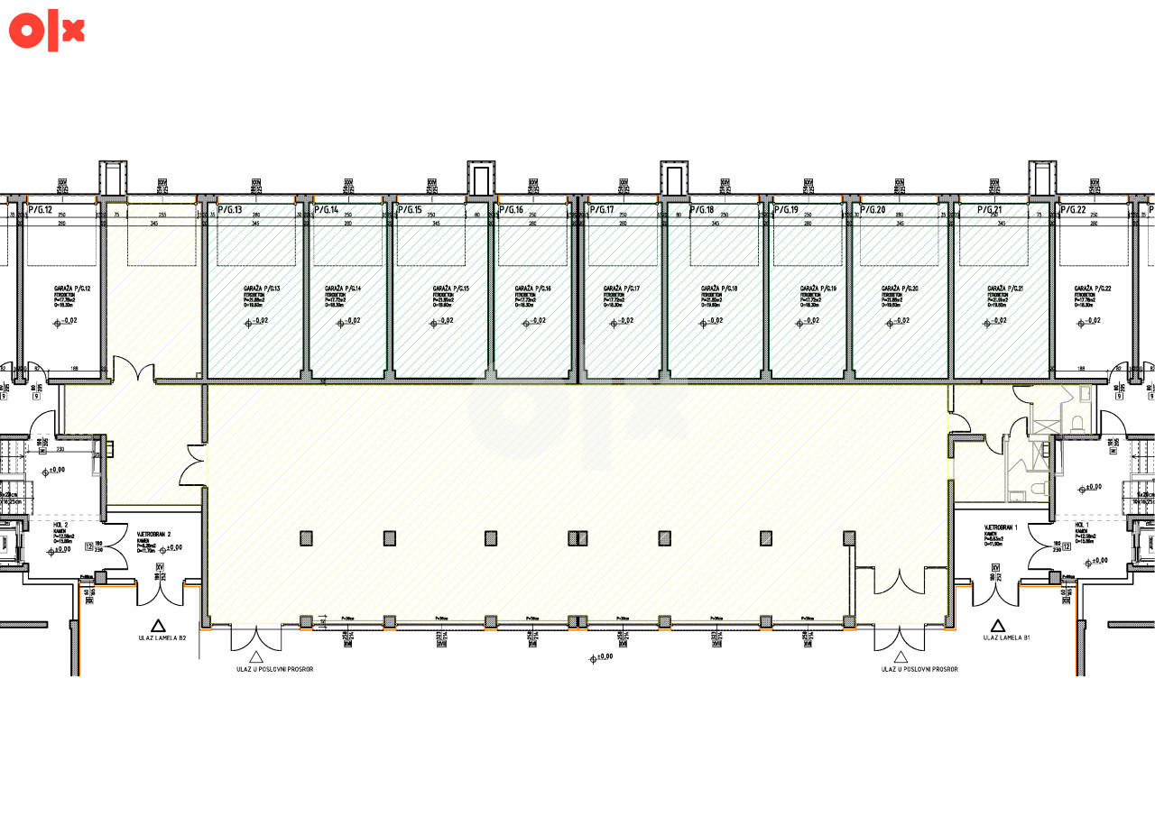 Poslovni prostor 280 m2 pogodan za market Tuzla 17