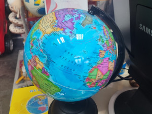 Globus svjetleći 20cm, svijet, igracke