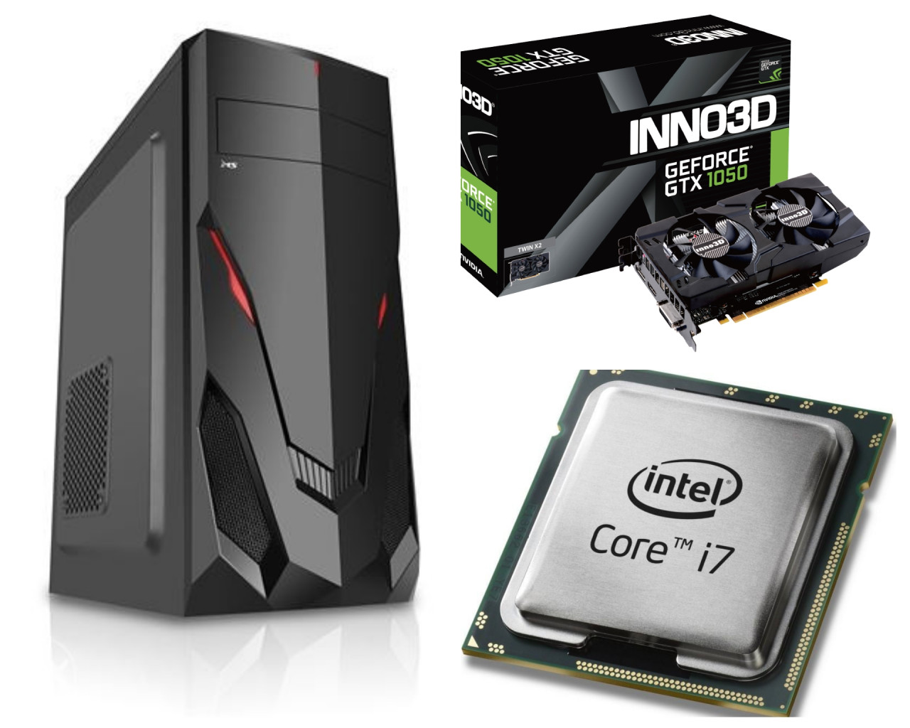 I7 4790 Gtx 1050 Ti 初級中級ゲーミングPC I7 4790 GTX1050ti