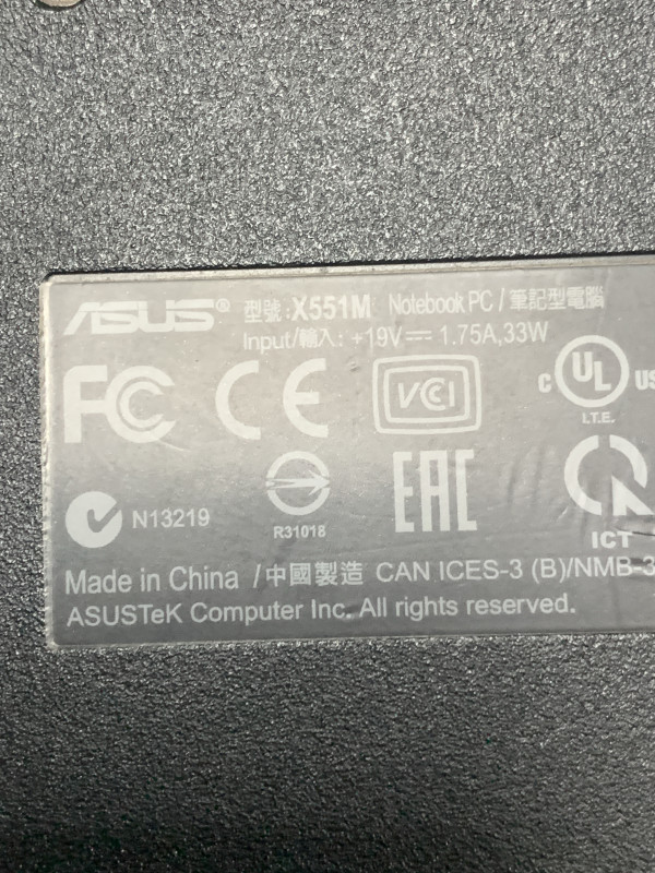 Laptop Asus X551M dijelovi, za dijelove