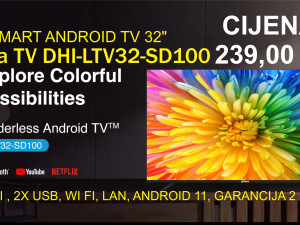 SMART TV 32" ANDROID WI FI - BLUETOOTH - DAHUA TV