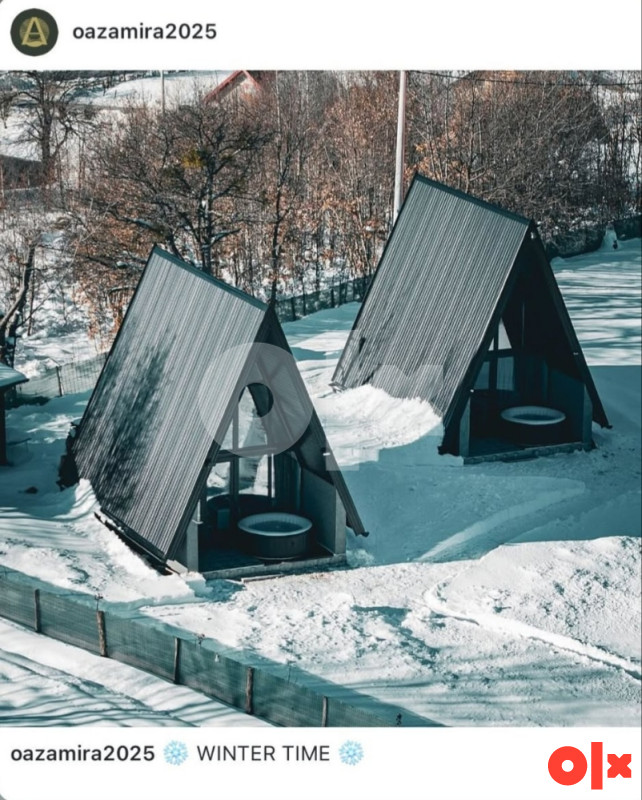 Vikendica, iznajmljivanje, A Frame Brutusi, Bjelašnica 2