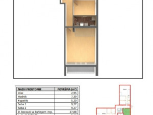 Residence Mejtas , novogradnja, 65 m2, trosoban stan! photo 2
