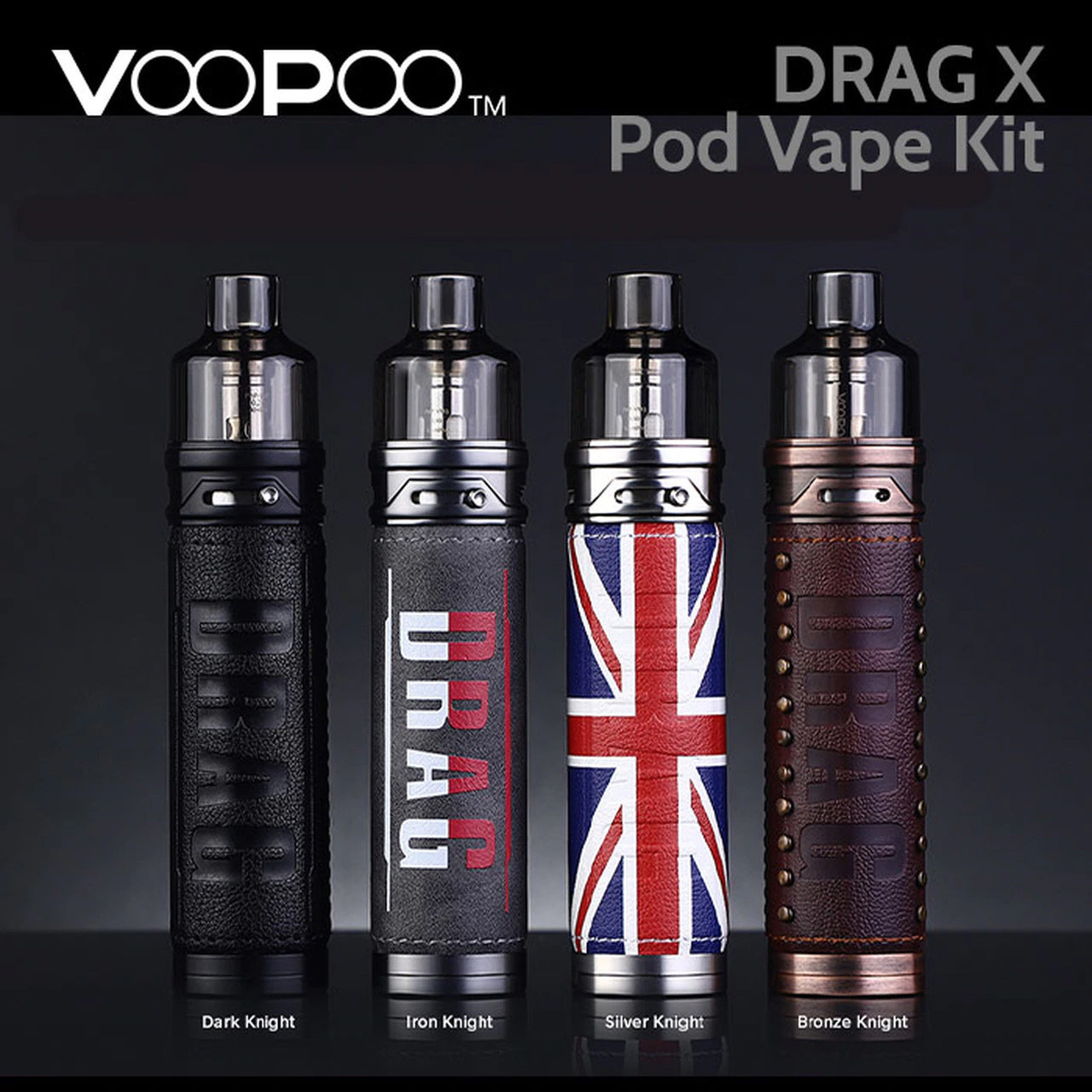 Voopoo Drag X Vape Pod Mod Kit 80W 4.5ml