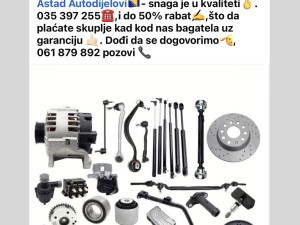 Alternatori,alnaseri,cetkice,balasti,xenoni,parking senzori