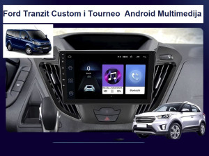 Ford Tranzit i Custom Multimedija Android GPS od  2013