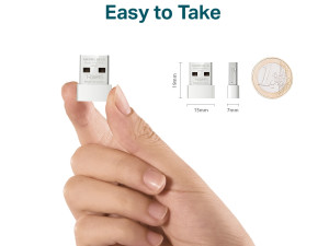 Wifi USB dongle Mercusys MW150US N150 plug play