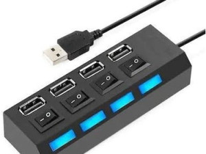 USB 2.0 HUB HYTECH sa prekidačima 4 port