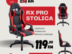 GAMING STOLICA UDOBNA STOLICA GEJMING STOLICA