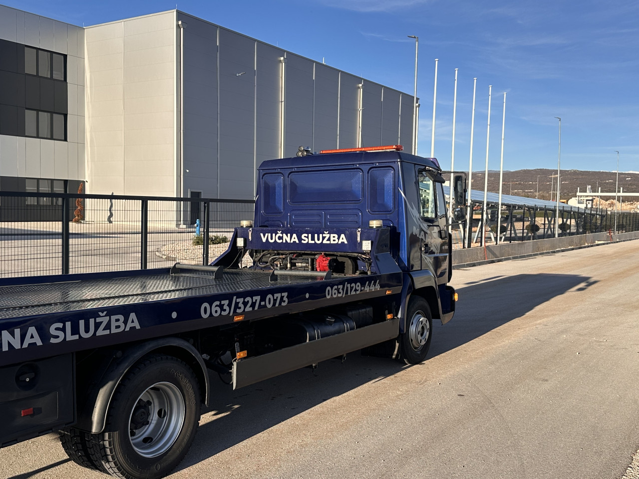 VUČNA SLUŽBA ŠLEP PRIJEVOZ GRUDE ŠIROKI POSUŠJE LJUBUŠKI MOSTAR