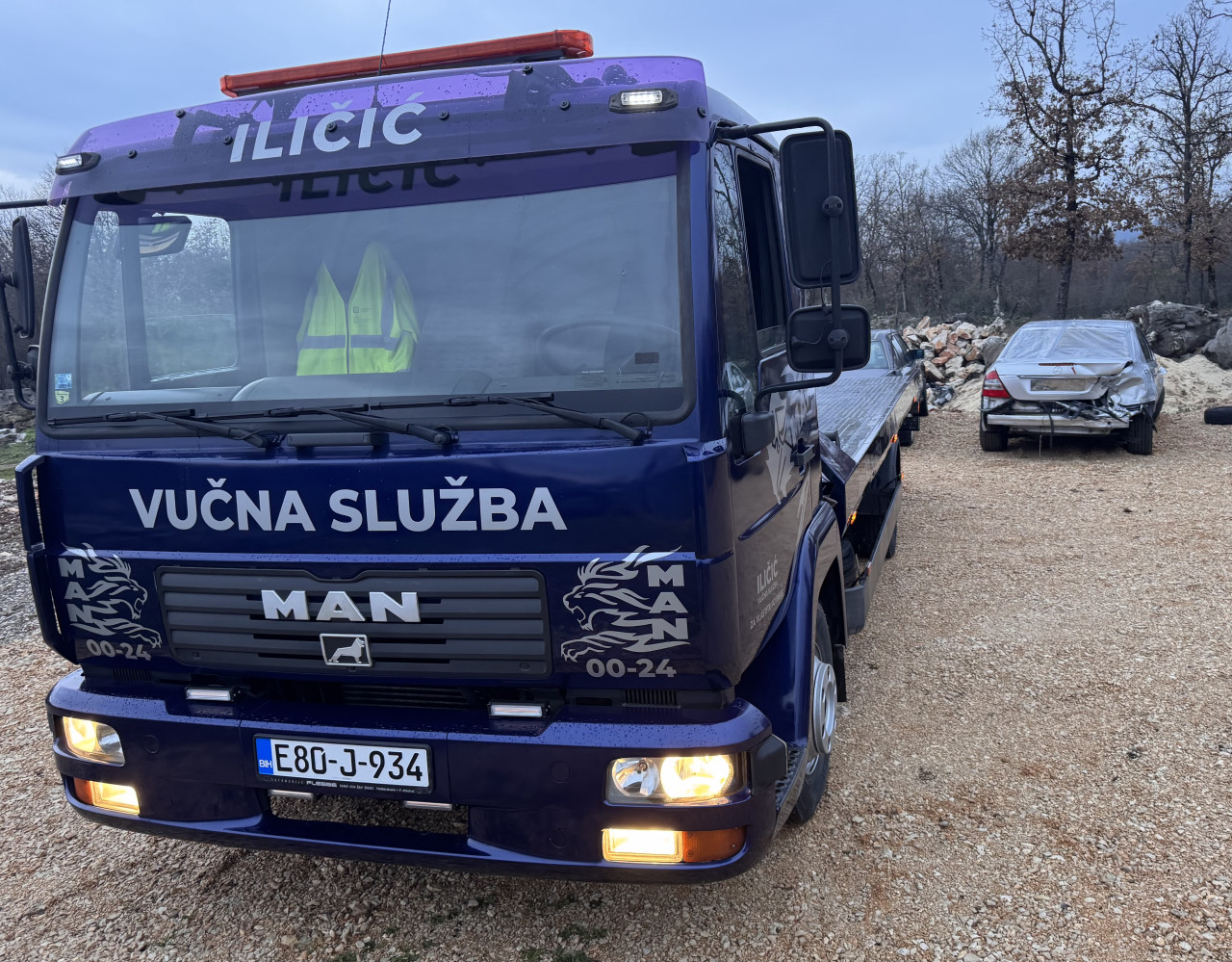 VUČNA SLUŽBA ŠLEP PRIJEVOZ GRUDE ŠIROKI POSUŠJE LJUBUŠKI MOSTAR