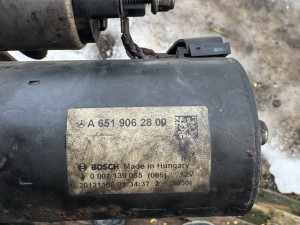 Alnaser i alternator Mercedes W212 E200