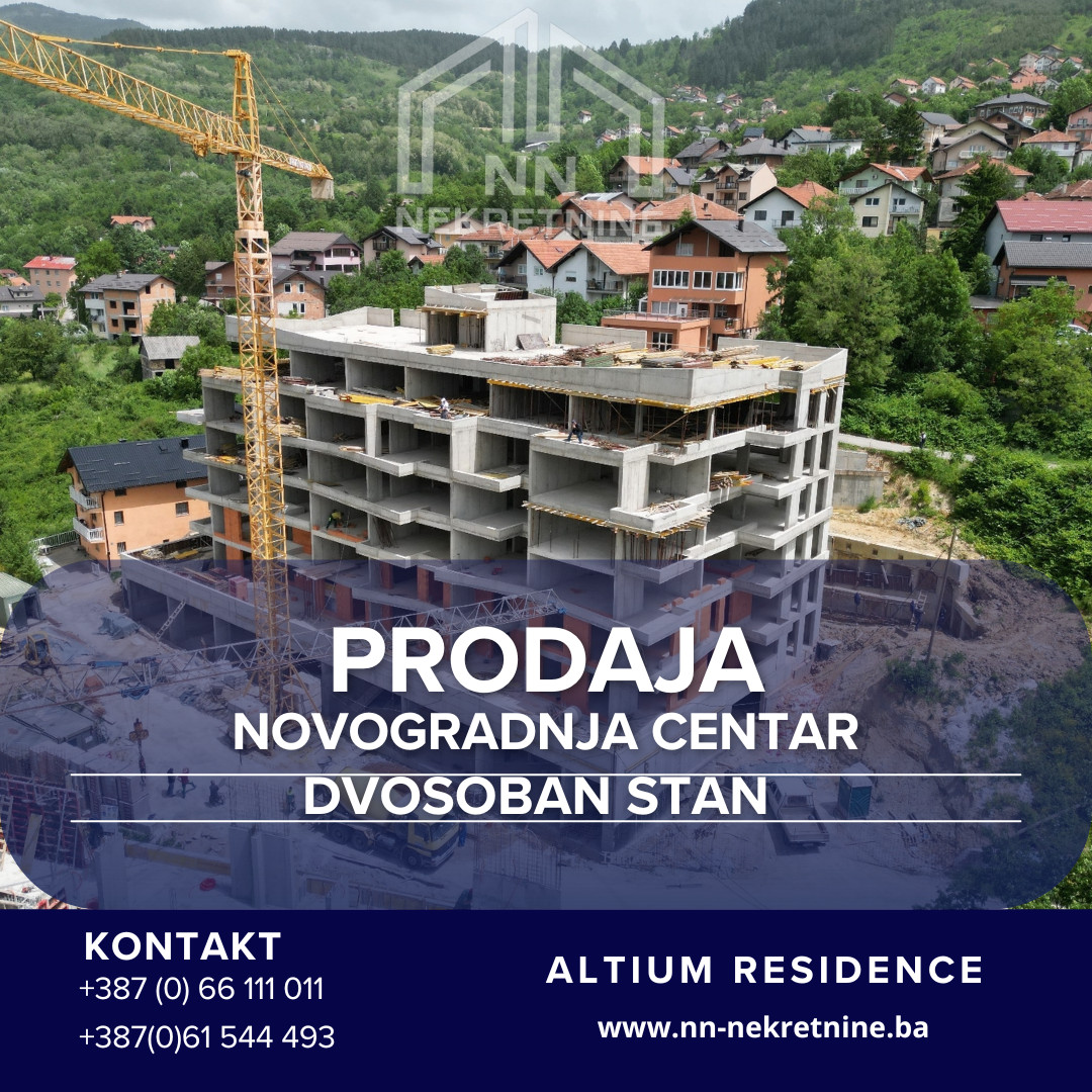 NN Nekretnine : Dvosoban stan - novogradnja - Centar