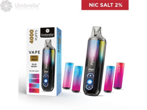 Umbrella VAPE TWIST 4in1 4000 PUFFS 4 arome