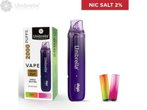Umbrella VAPE TWIST 2in1 2000 PUFFS 2 arome