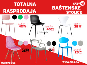 GIGA.BA VRTNE BAŠTENSKE STOLICE VIŠE VRSTA