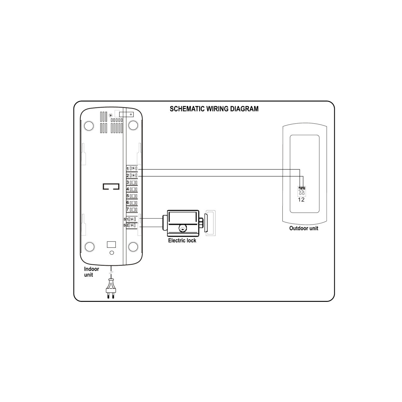 Audio Portafon/Interfon Commel