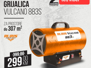 RURIS grijalica kalolifer plinski top Vulcano 883