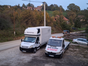 USLUGE PREVOZA STVARI PALETIRANE ROBE
