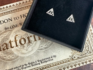 Harry Potter Nausnice Deathly Hollows