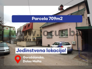 LOCUS: Dva objekta na građevinskoj parceli, Dolac Malta