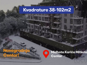 NOVOGRADNJA CENTAR! Luksuzan stan 38 - 102 m2