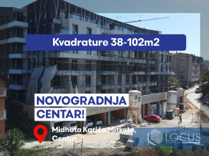 NOVOGRADNJA CENTAR! Luksuzan stan 38 - 102 m2