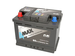 AKUMULATOR 60Ah 510A 4MAX 2 GODINE GARANCIJA