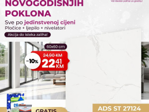 PLOČICA C220221 -10% POPUSTA,LJEPILO I NIVELATORI GRATIS!
