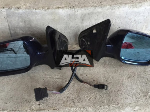 Retrovizor el lijevi plavo staklo vw bora orginal