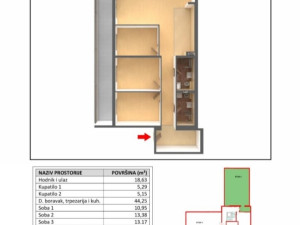 Residence Mejtas, novogradnja, 120 m2, cetverosoban stan! photo 2