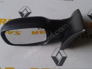 Retrovizor lijevi el. Crni Reno renault megane 02- L+D na stanju