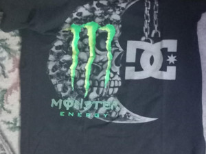Monster energy dc shoes majica