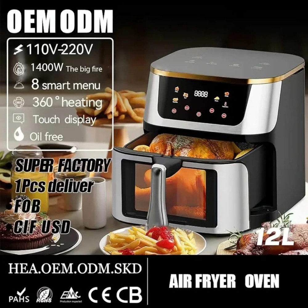 Friteza na vrući zrak 12l Silver Crest Air Fryer
