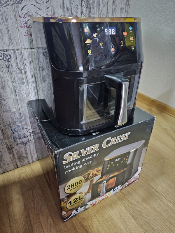 Friteza na vrući zrak 12l Silver Crest Air Fryer
