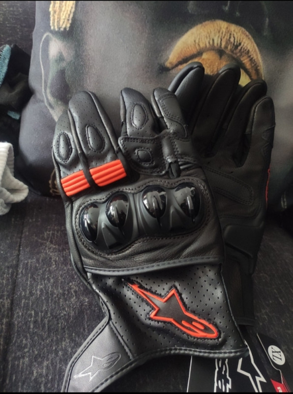 Rukavice za motor carbon XL moto alpinestars skuter protektori L