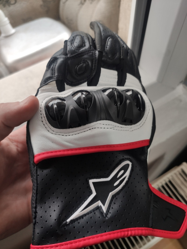 Rukavice za motor carbon XL moto alpinestars skuter protektori L