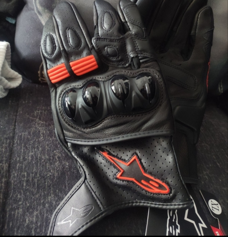 Rukavice za motor carbon XL moto alpinestars skuter protektori L