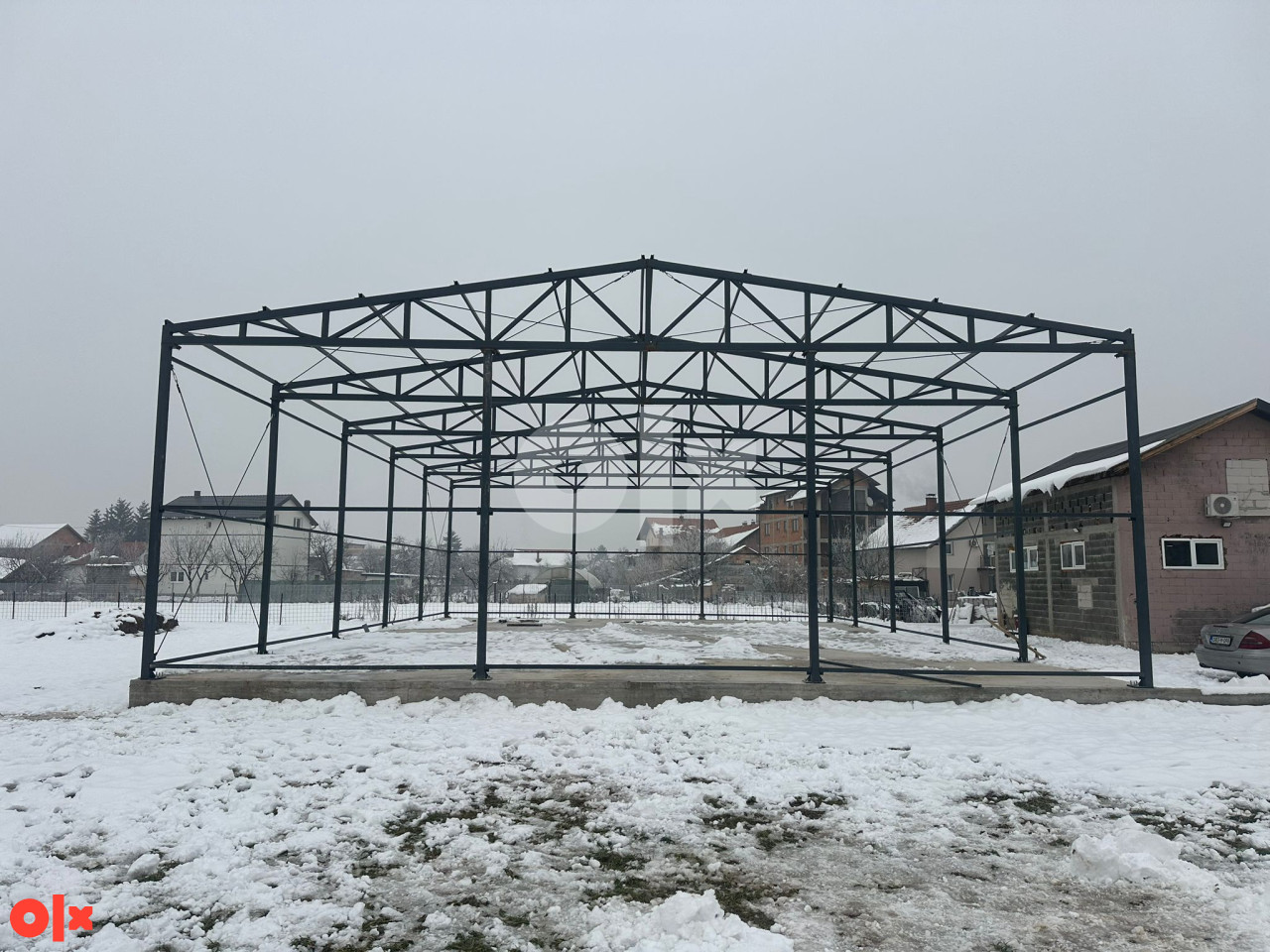 Metalna konstrukcija 20x15x5m 4