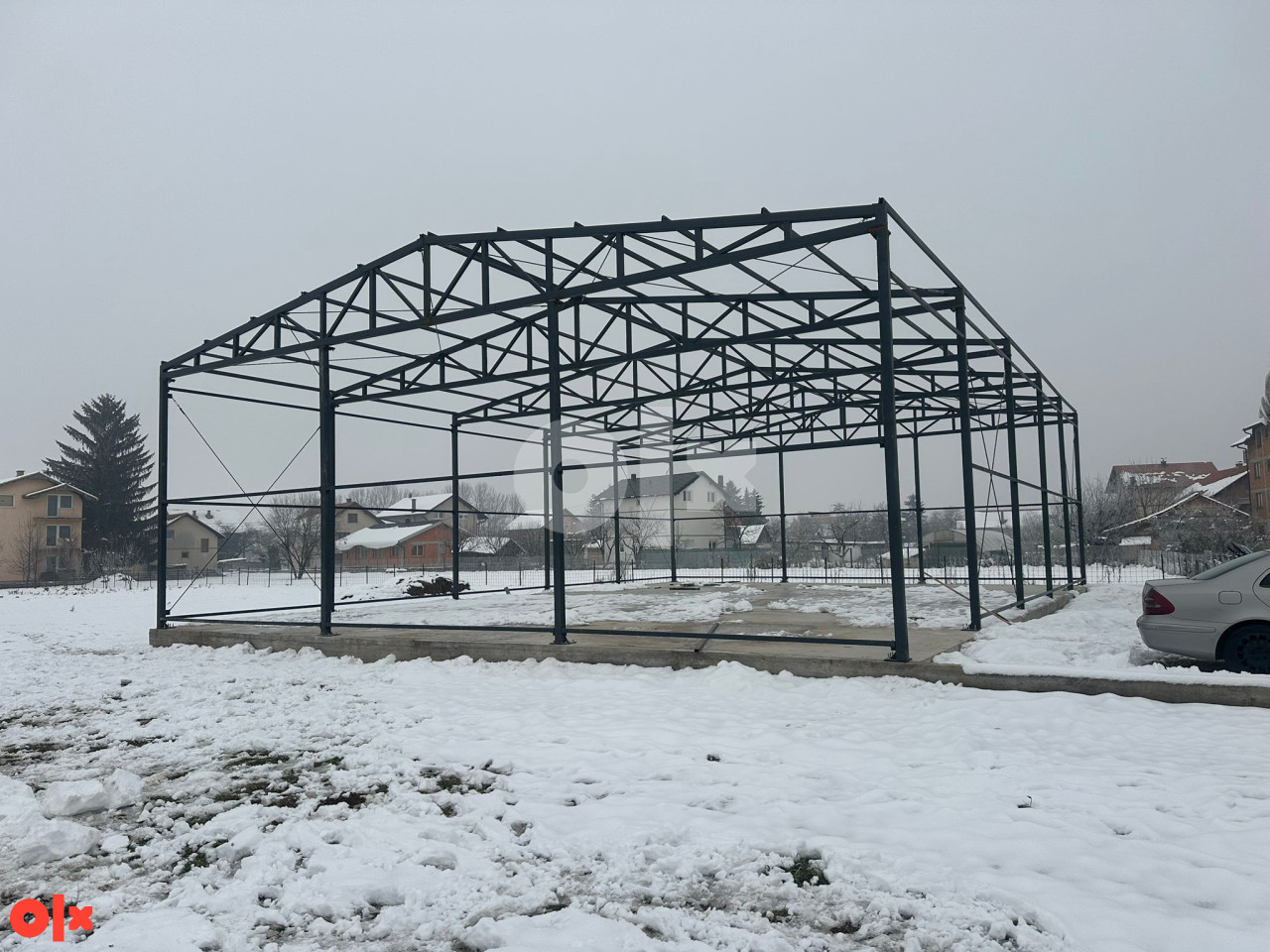 Metalna konstrukcija 20x15x5m 5