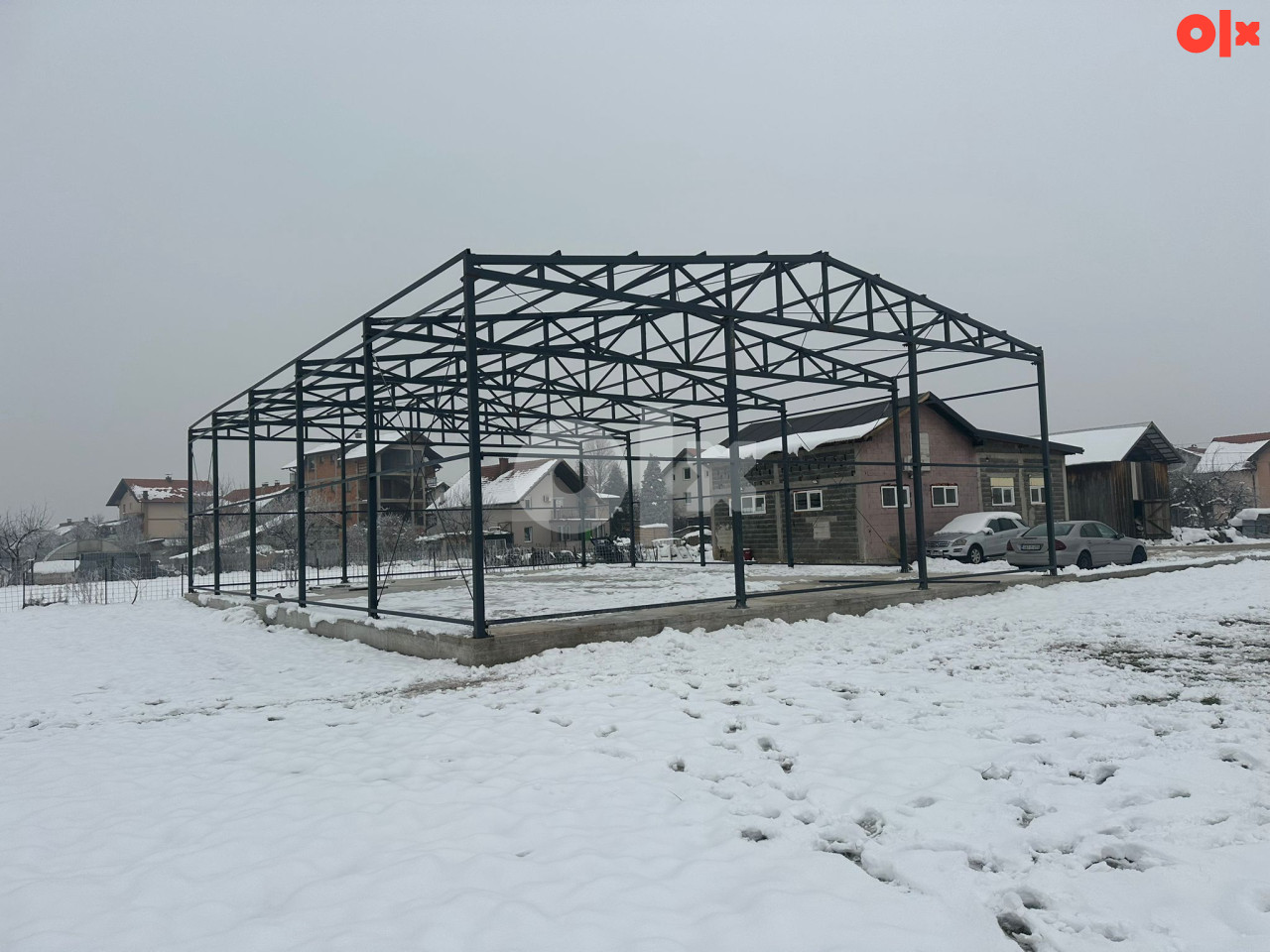 Metalna konstrukcija 20x15x5m