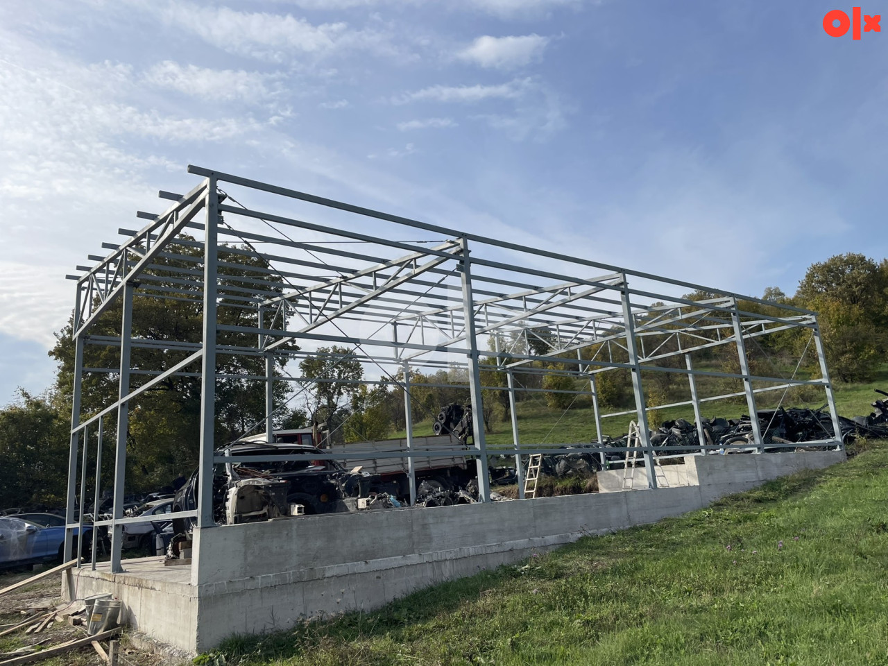 Metalna konstrukcija 15x7x4m 2