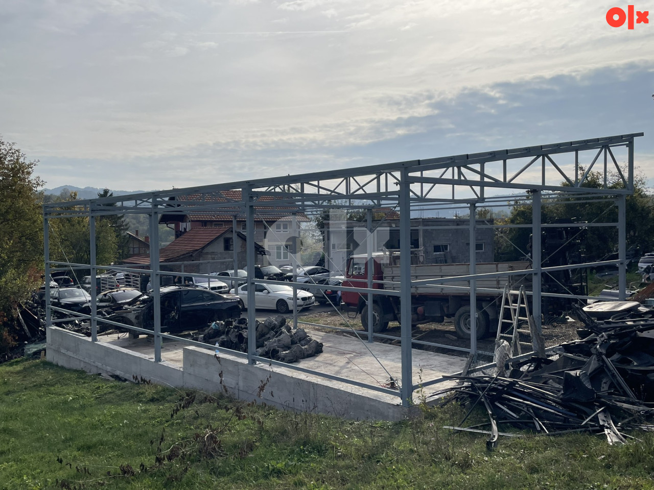 Metalna konstrukcija 15x7x4m 3