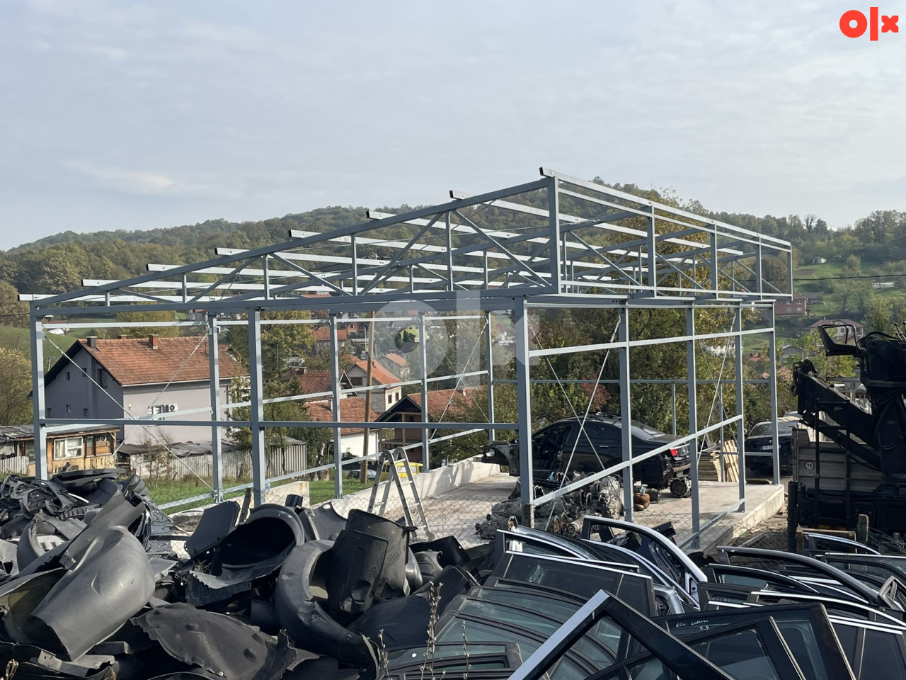 Metalna konstrukcija 15x7x4m 4
